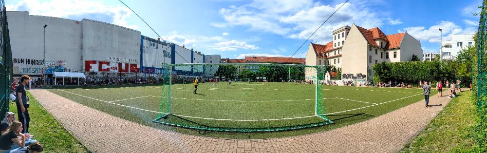 Tesch-Sportplatz: SG Rotation Prenzlauer Berg – Pfeffersport Berlin