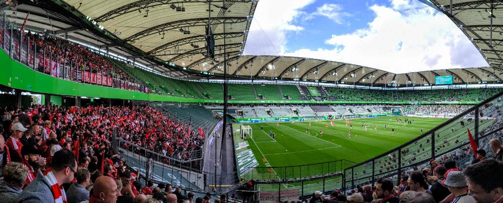 Arena Wolfsburg: VfL Wolfsburg – FC Energie Cottbus