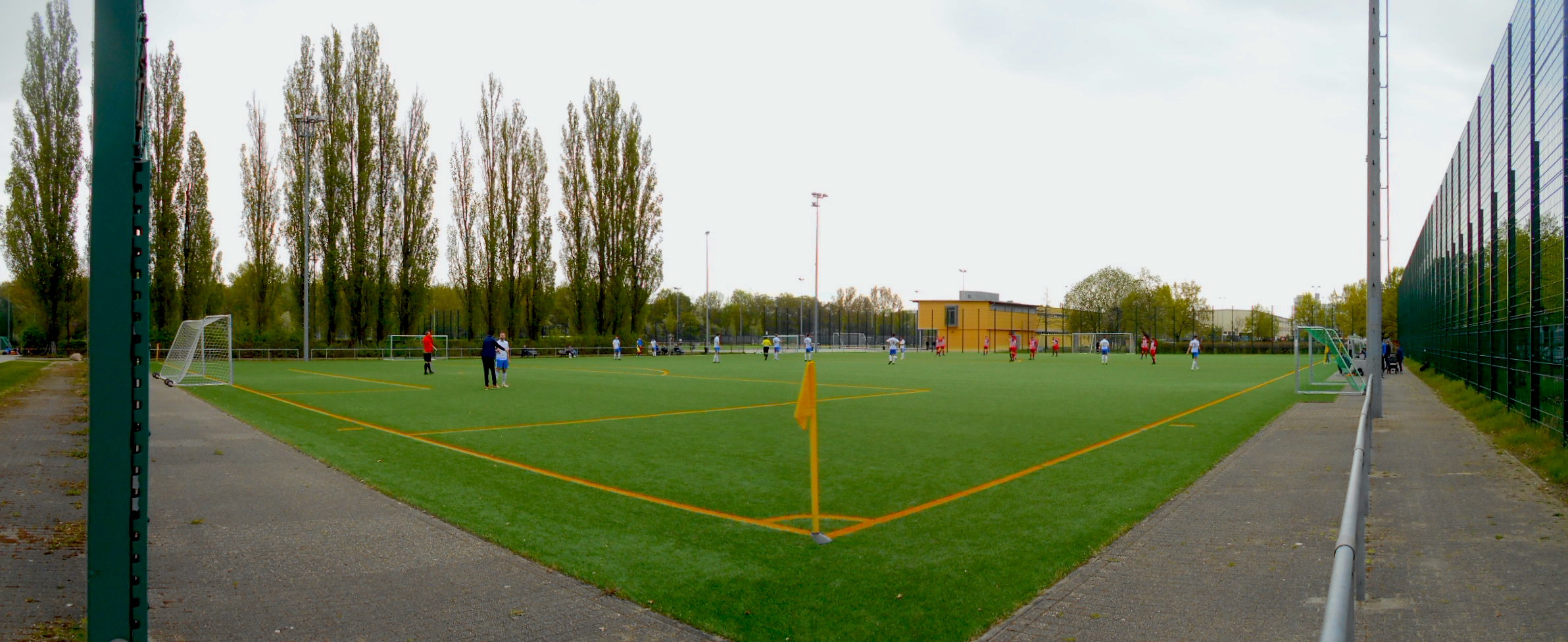 BVB-Stadion: VfB Berlin-Friedrichshain – SG Blau-Weiß Friedrichshain