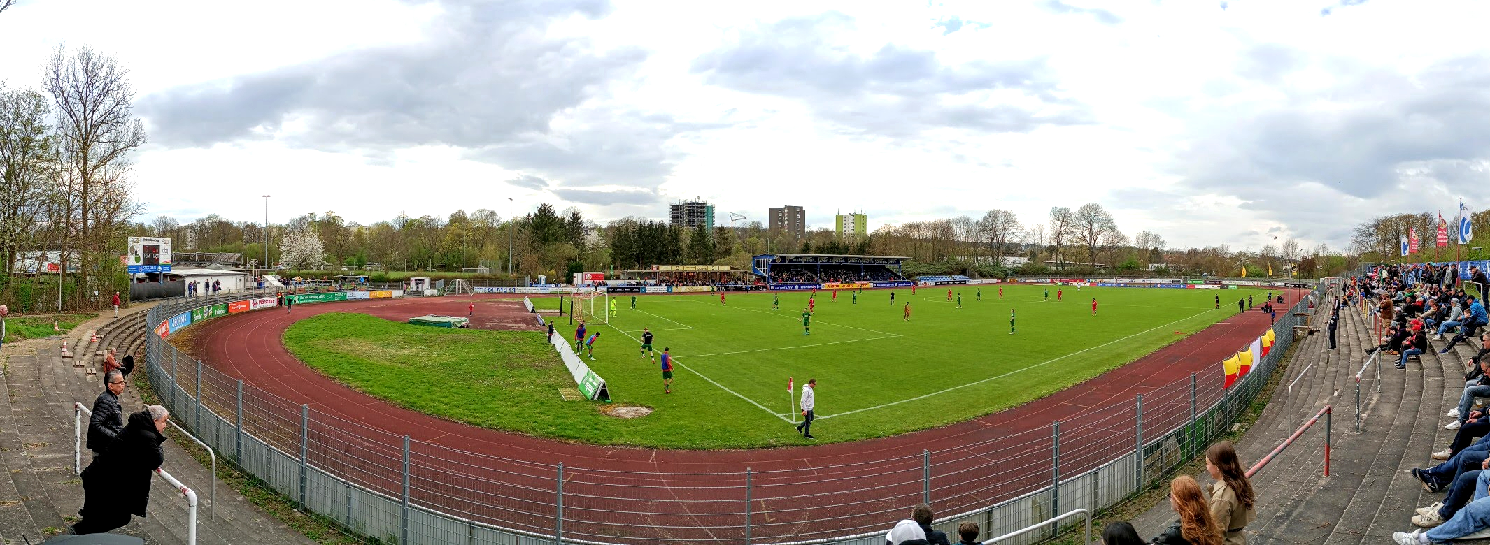 Friedrich-Ebert-Stadion: VfV Borussia 06 Hildesheim – Hannoverscher SC 1893