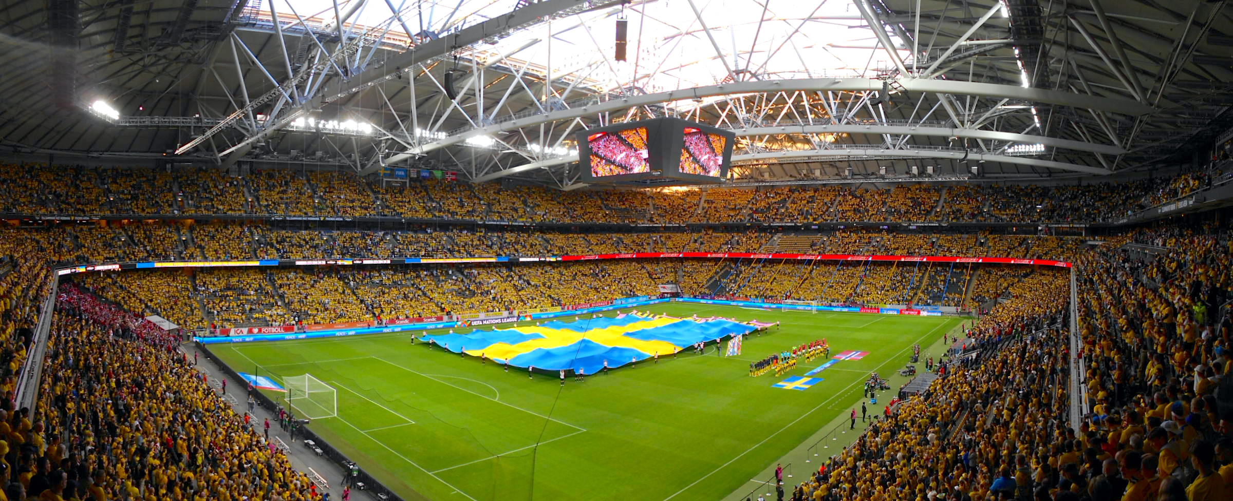 Friends Arena: Auswahl des Schwedischen Verbandes – Auswahl des Norwegischen Verbandes
