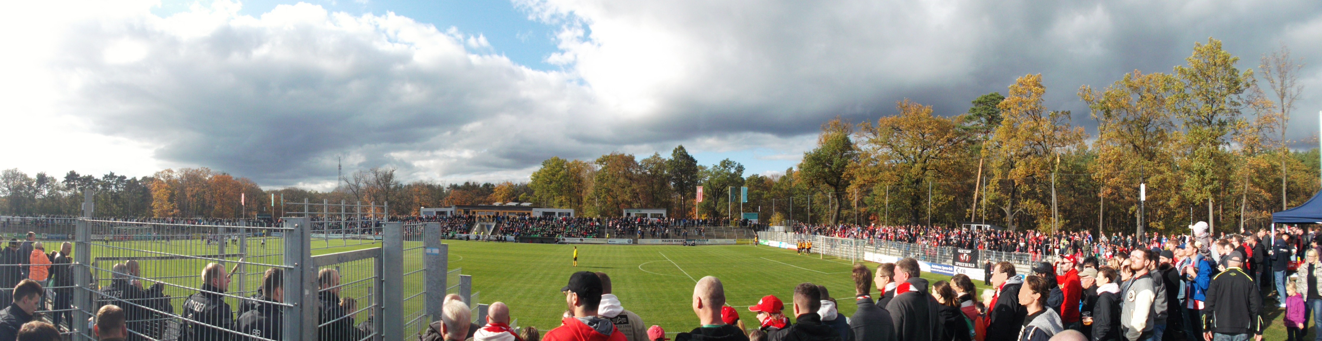 Friesenstadion: FSV Union Fürstenwalde – FC Energie Cottbus