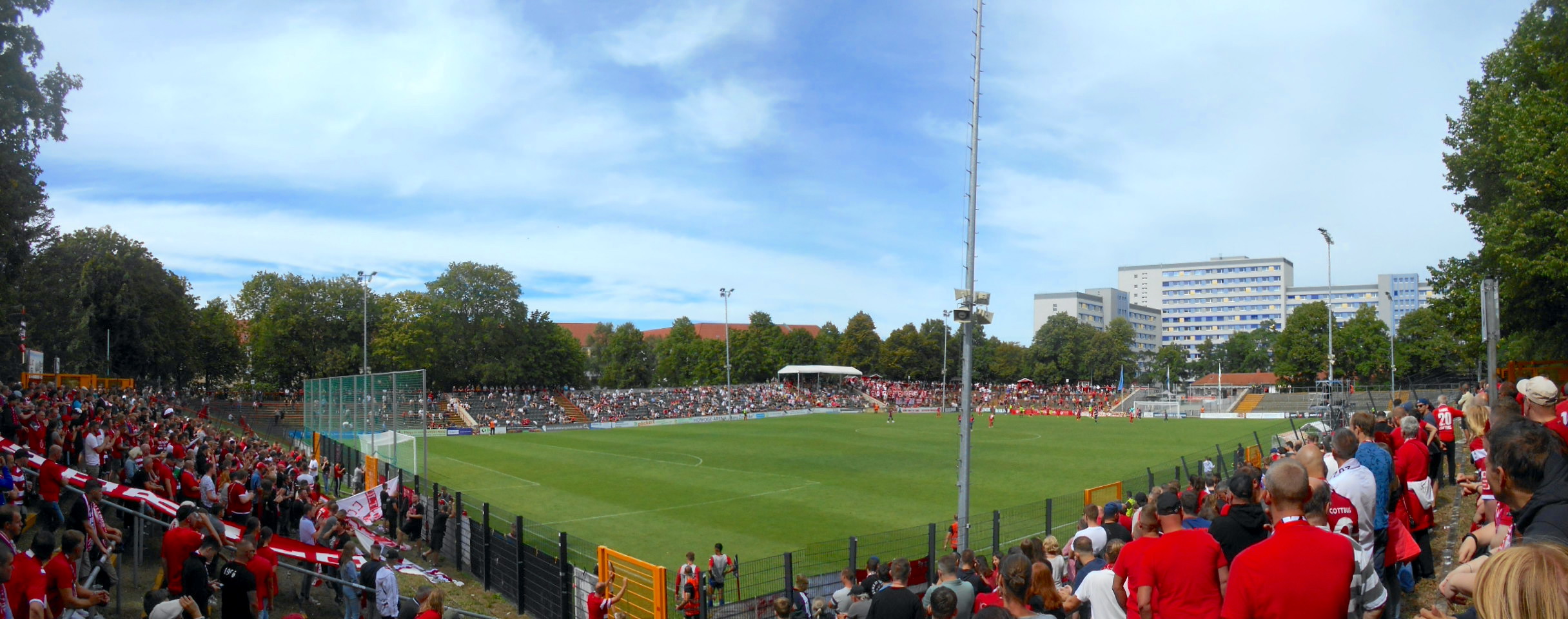 Hans-Zoschke-Stadion: SV Lichtenberg 47 – FC Energie Cottbus