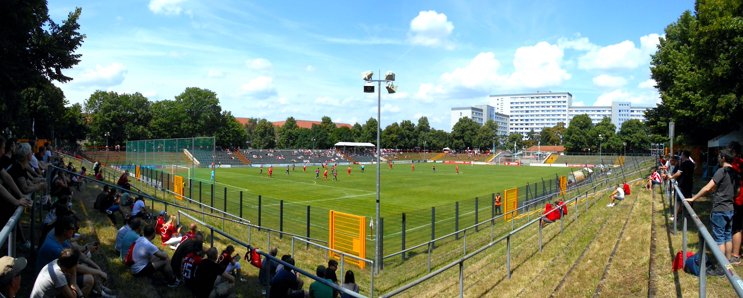 Hans-Zoschke-Stadion: SV Lichtenberg 47 – FC Energie Cottbus