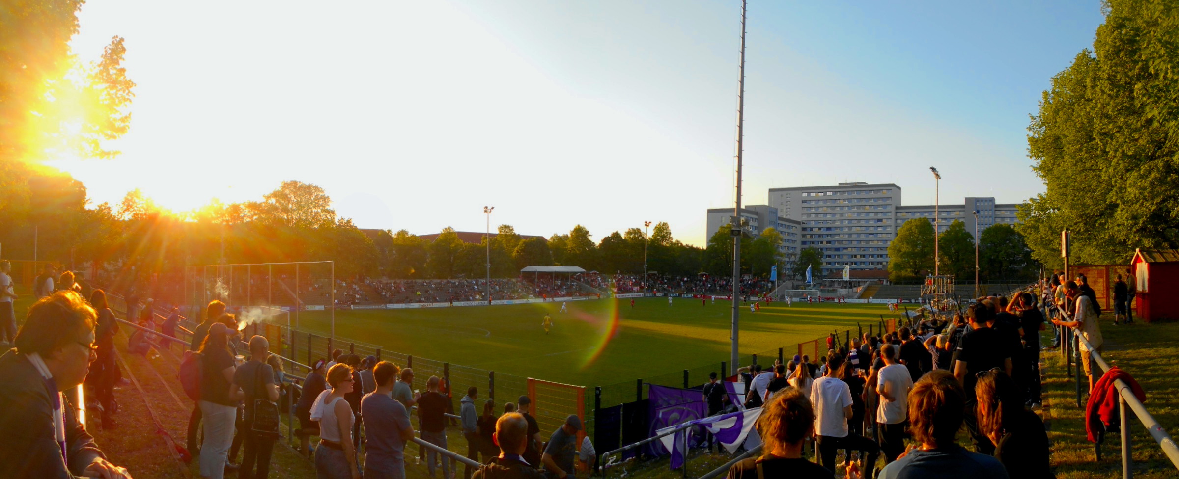 Hans-Zoschke-Stadion: SV Lichtenberg 47 – Tennis Borussia Berlin