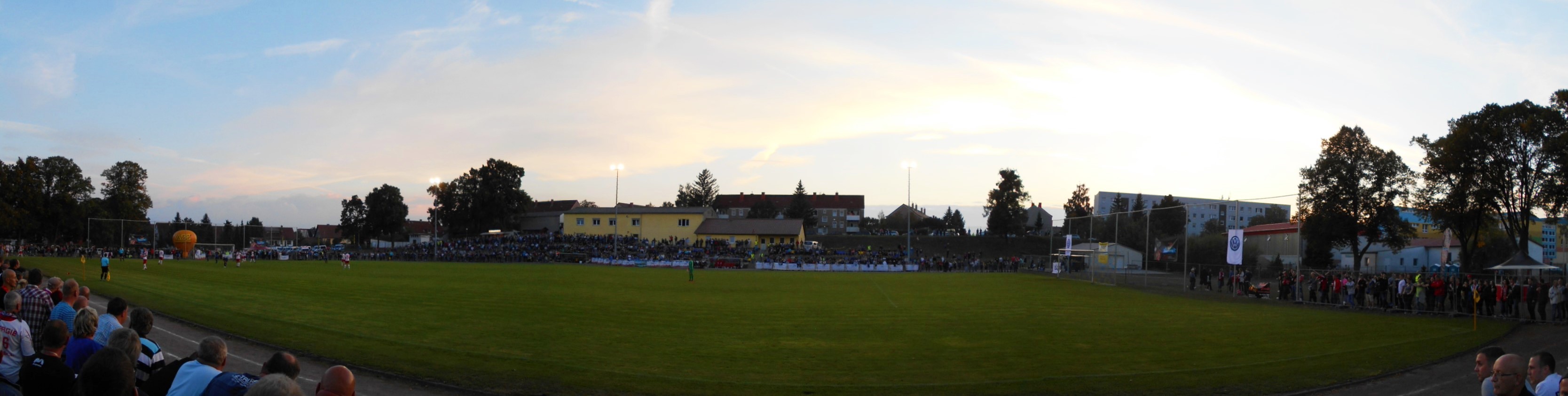 Jahnsportplatz: Angermünder FC – FC Energie Cottbus