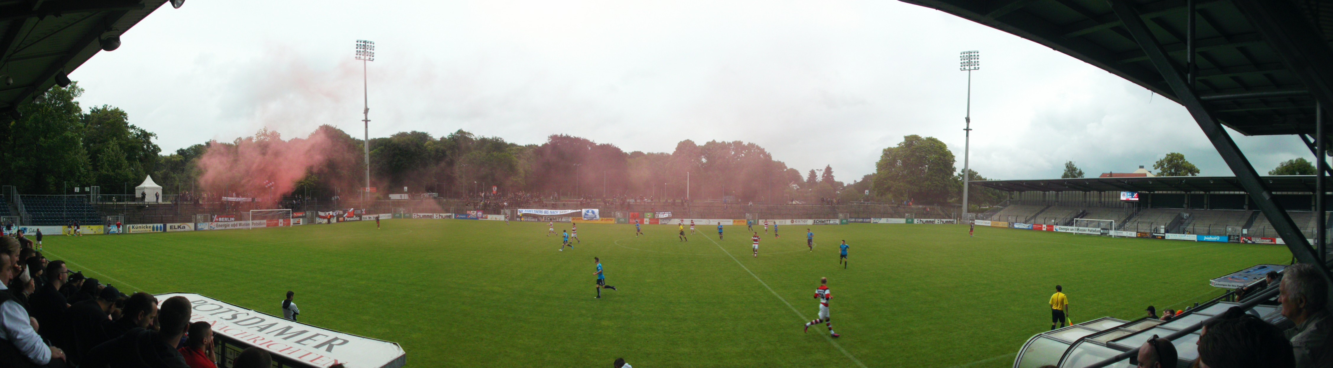 Karl-Liebknecht-Stadion: SV Babelsberg 03 – Altonaer FC 93