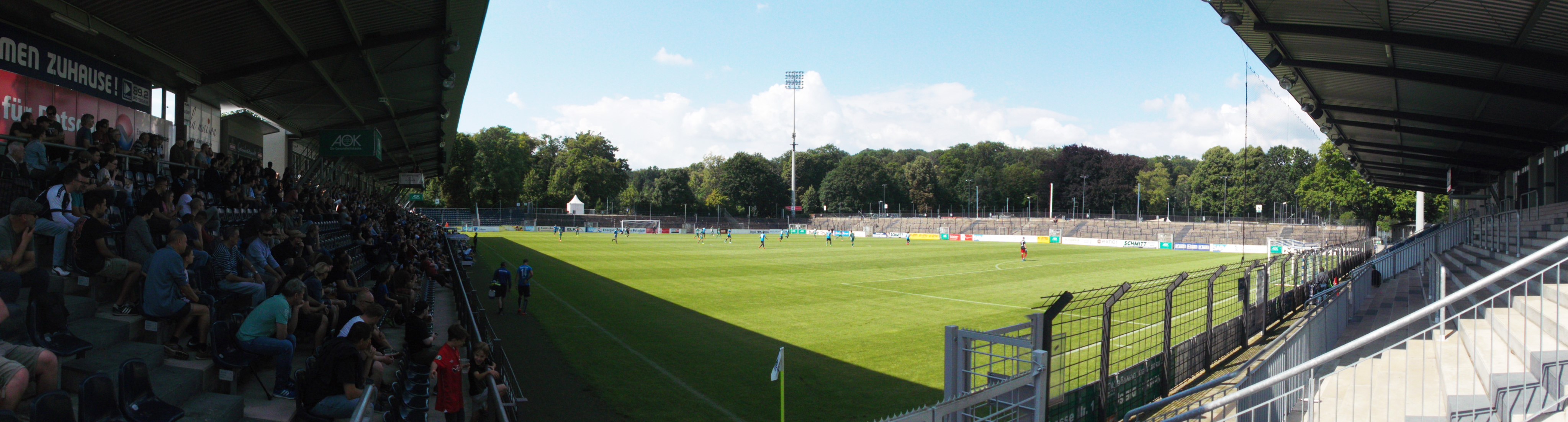 Karl-Liebknecht-Stadion: SV Babelsberg 03 – Bohemians Praha 1905