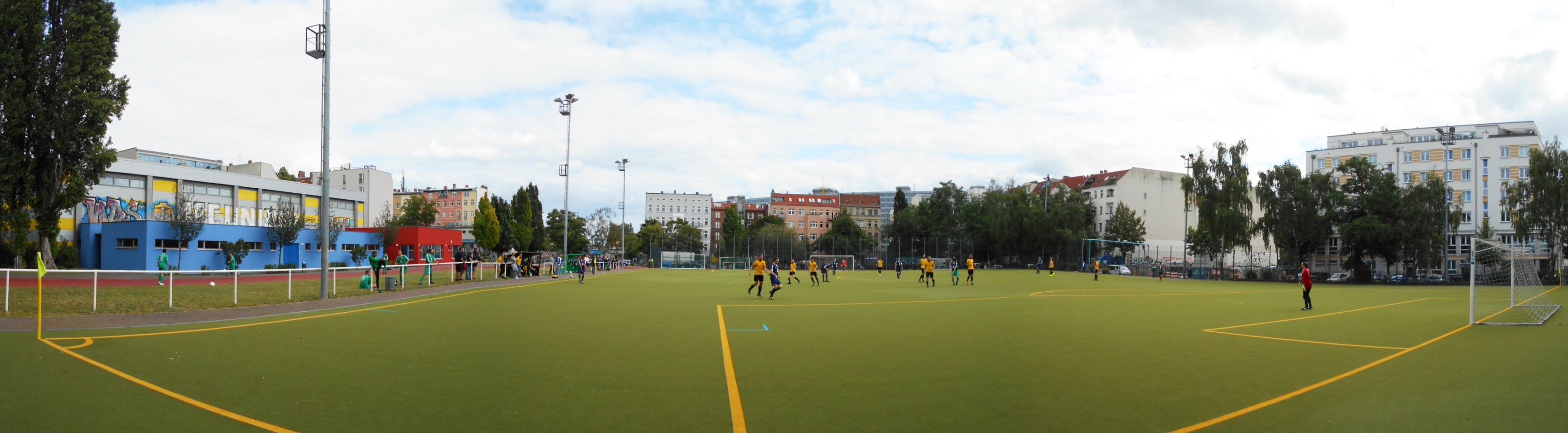 Kurt-Ritter-Sportplatz: SFC Friedrichshain – BSV Victoria 90 Friedrichshain