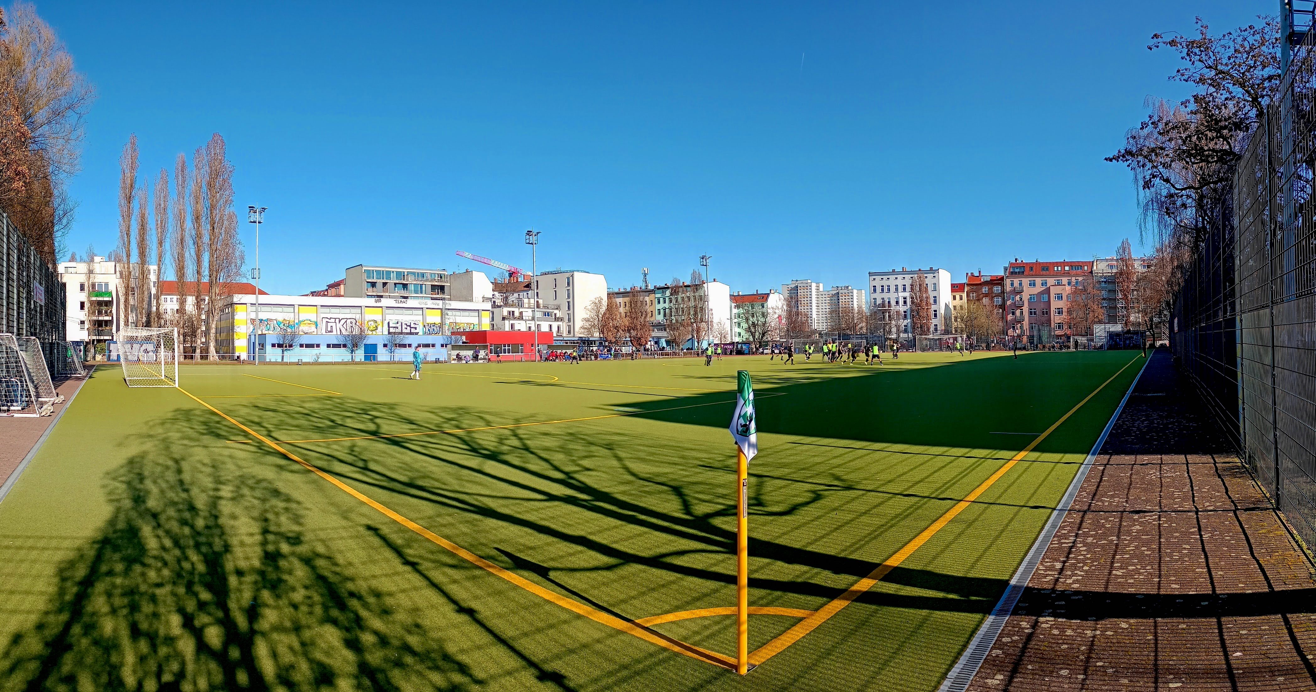 Kurt-Ritter-Sportplatz: SFC Friedrichshain IV – FSV Hansa 07 Berlin III