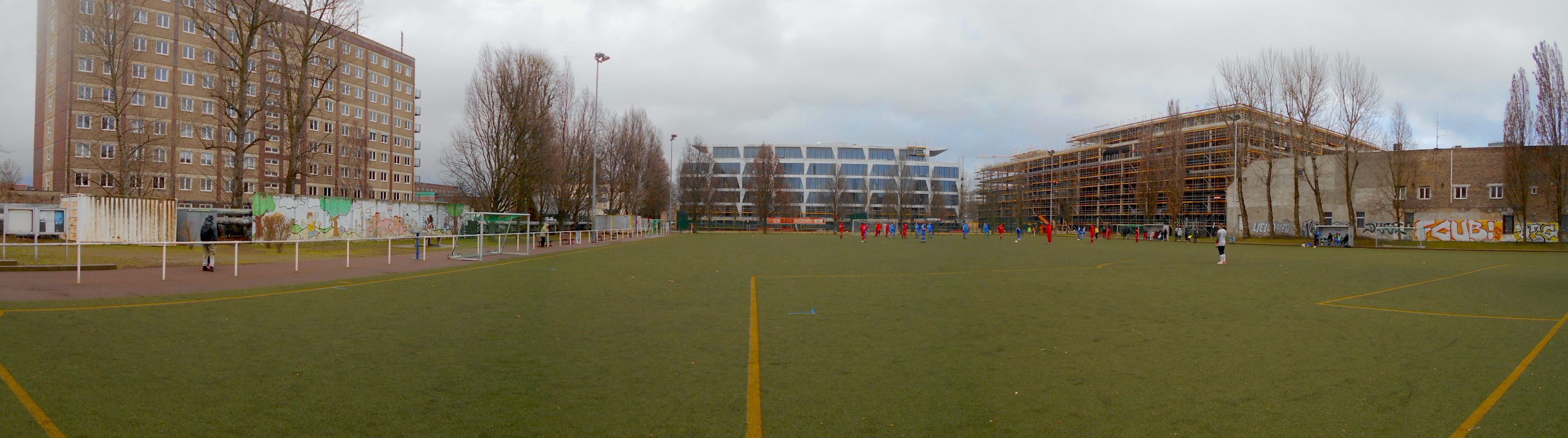 Laskersportplatz: SG Blau-Weiß Friedrichshain – Berliner SV Hürtürkel II