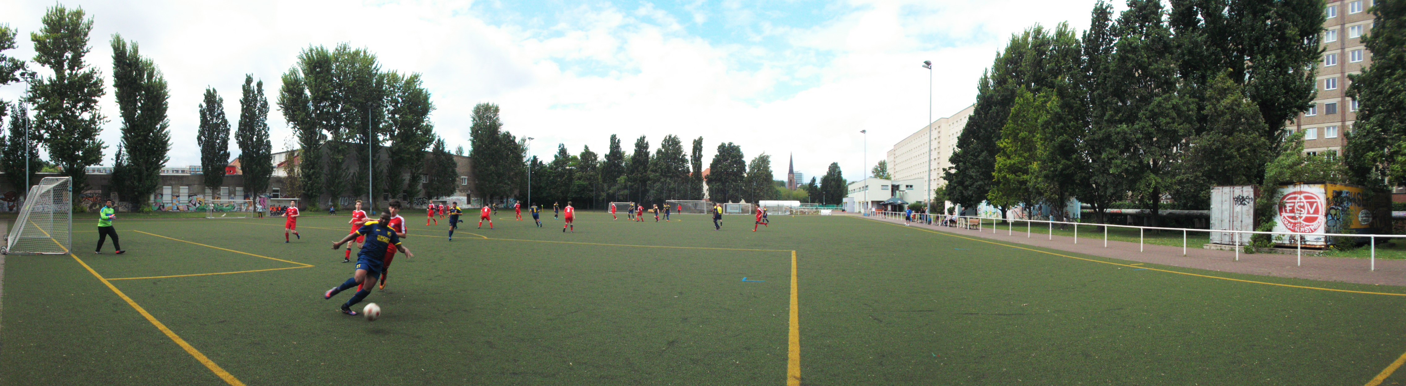 Laskersportplatz: VfB Berlin-Friedrichshain – SC Siemensstadt