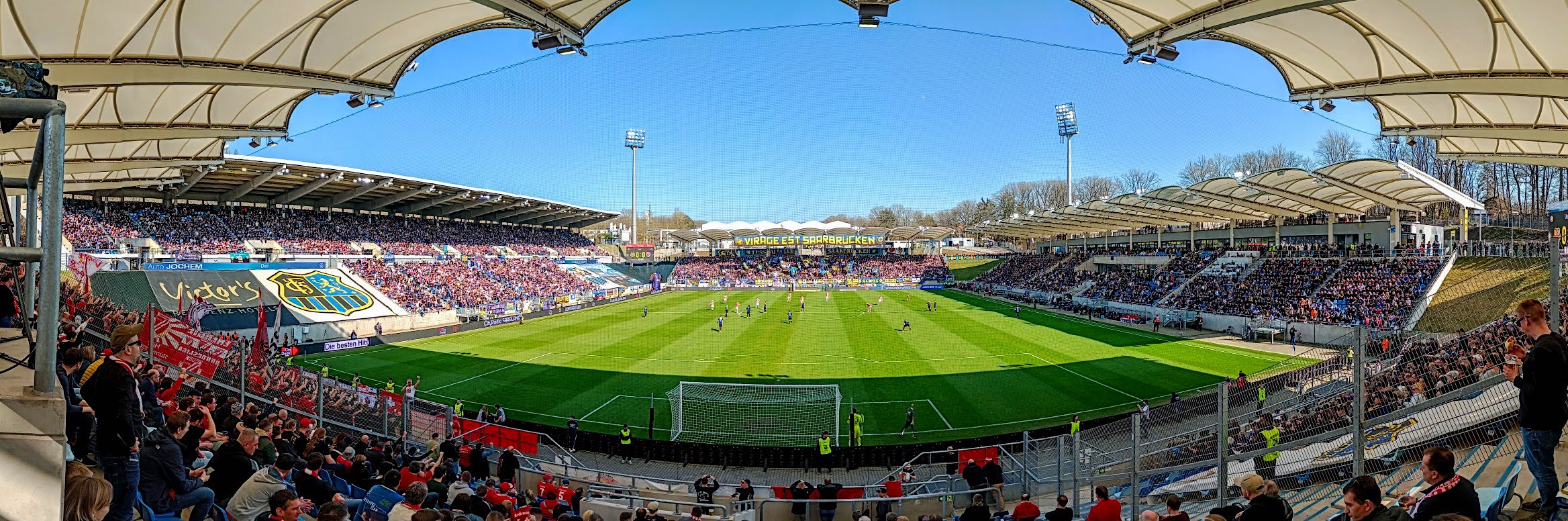Ludwigsparkstadion: 1. FC Saarbrücken – FC Energie Cottbus