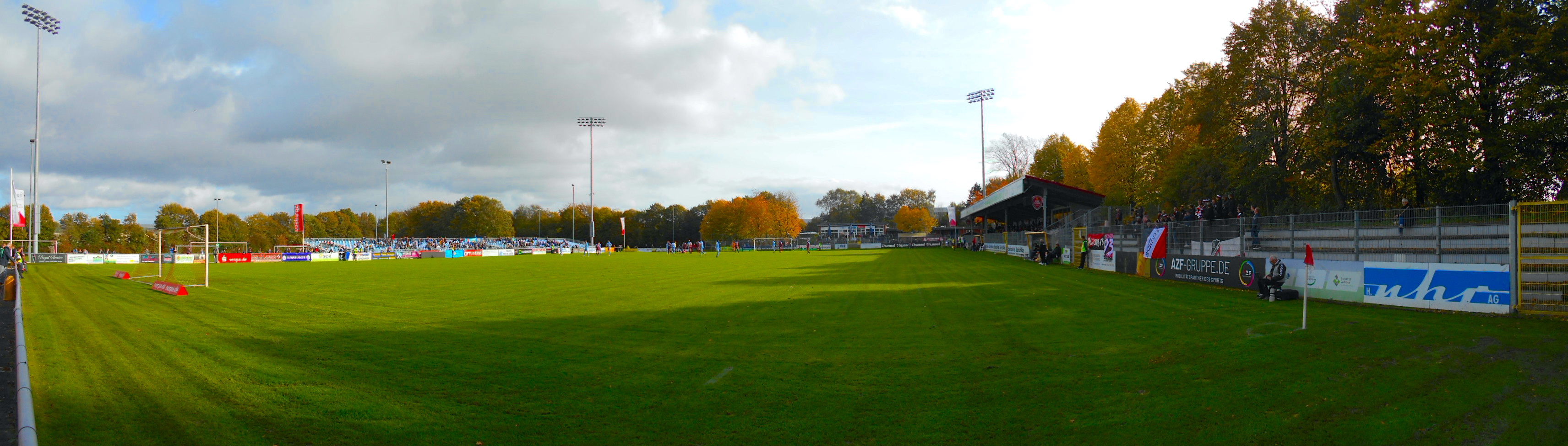 Manfred-Werner-Stadion: SC Weiche Flensburg 08 – Altonaer FC 1893