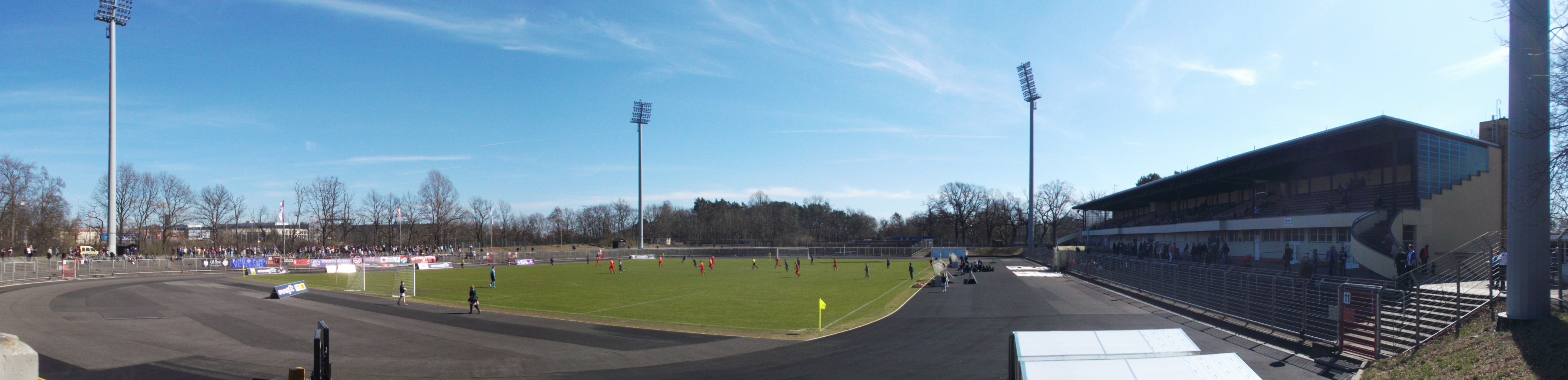 Mommsenstadion: Tennis Borussia Berlin – FC Mecklenburg Schwerin