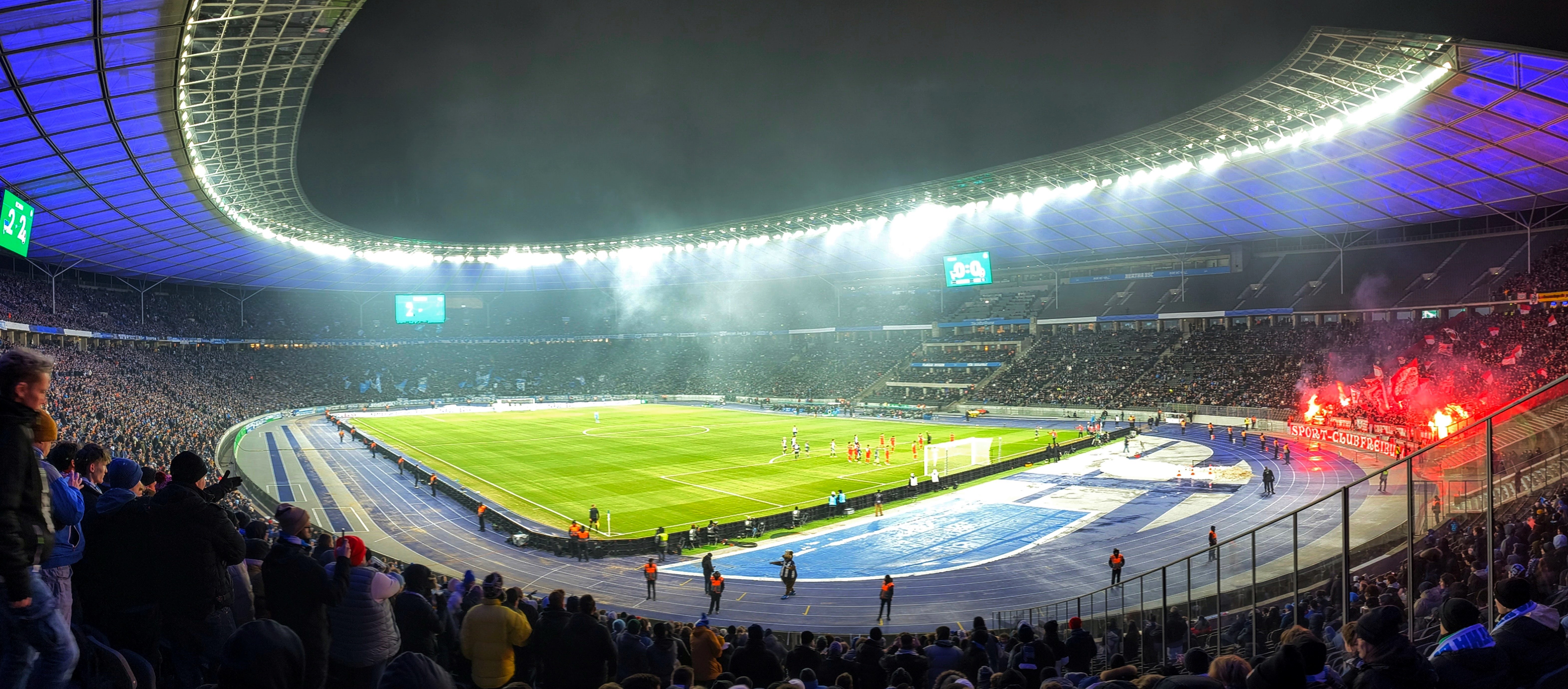 Olympiastadion: Hertha Berliner SC – SC Freiburg