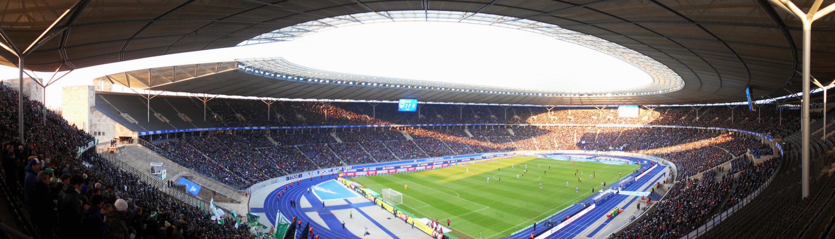 Olympiastadion: Hertha Berliner SC – SV Werder Bremen