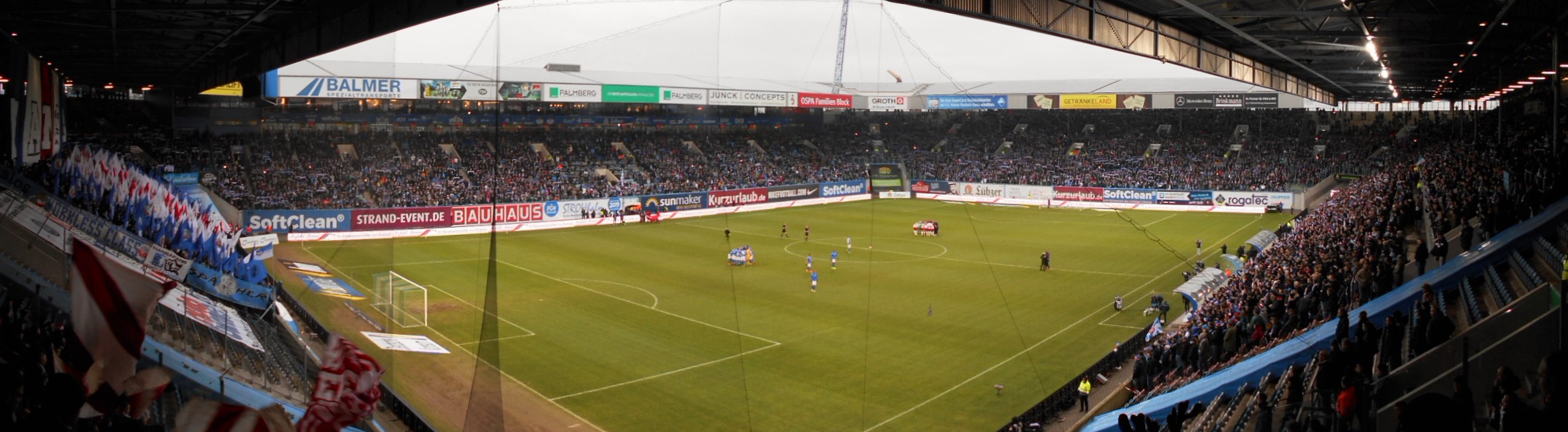 Ostseestadion: FC Hansa Rostock – FC Energie Cottbus