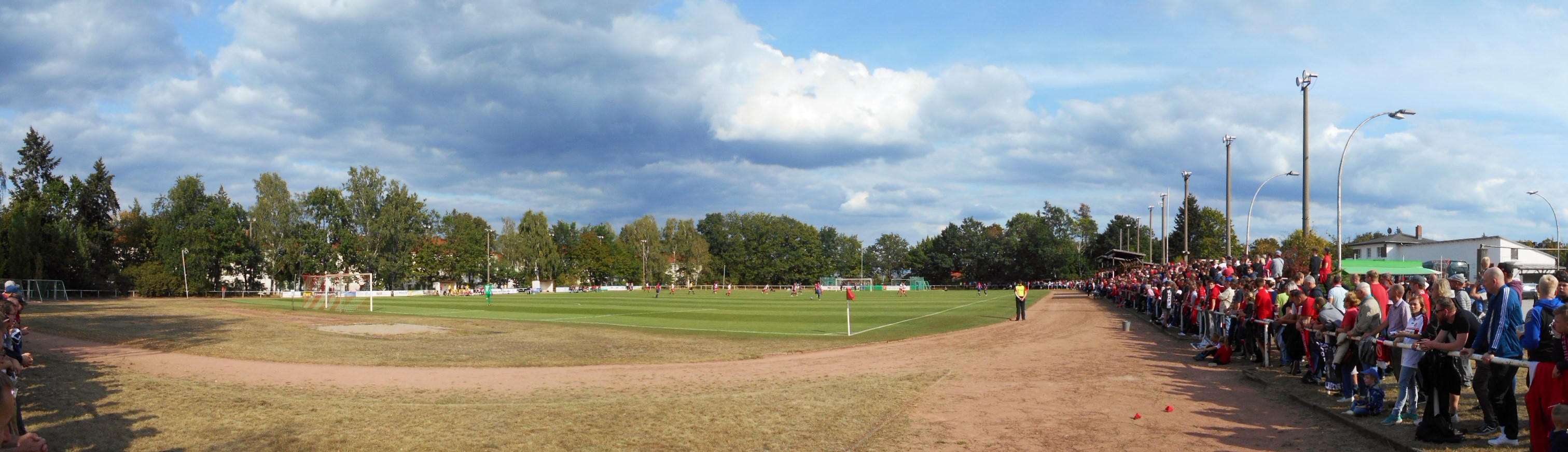 Otto-Franke-Stadion: SG Phönix Wildau 95 – FC Energie Cottbus