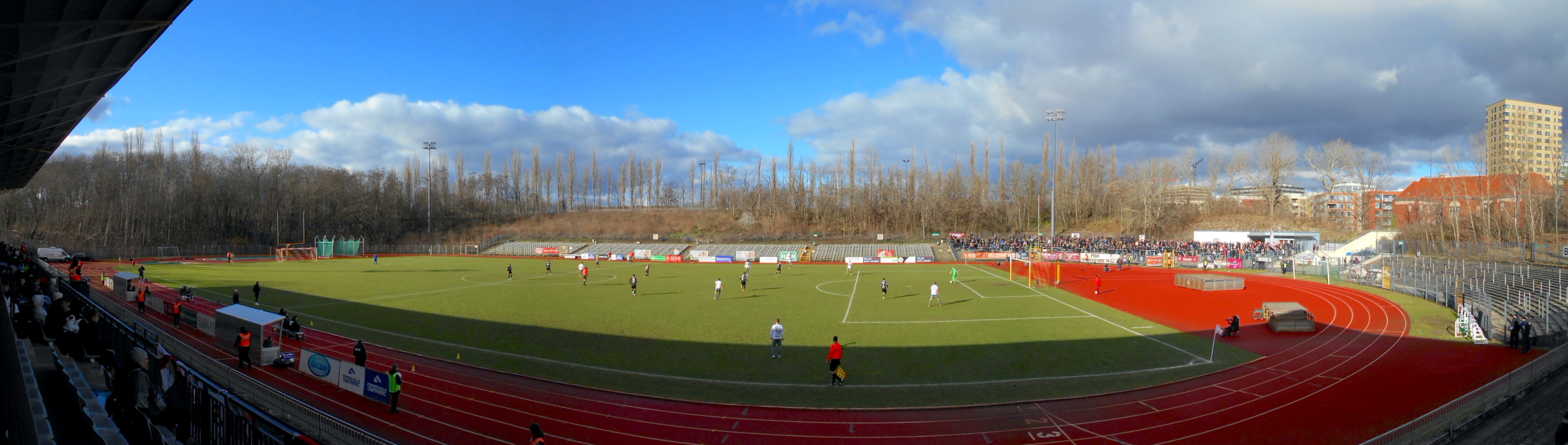 Poststadion: Berliner AK 07 – Berliner FC Dynamo