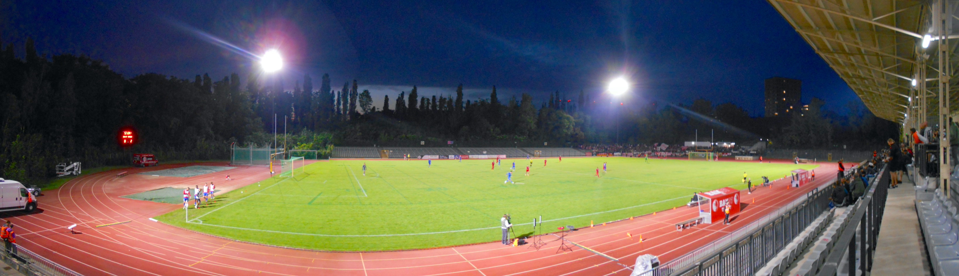 Poststadion: Berliner AK 07 – FC Energie Cottbus