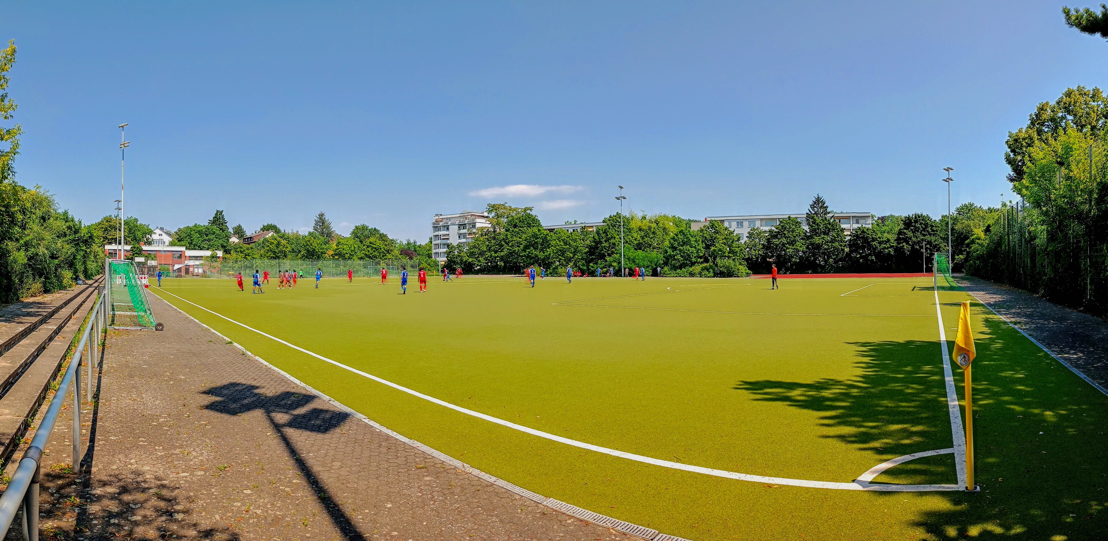 Sportanlage Götzstraße: Berliner FC Germania 1888 – SG Blau-Weiß Friedrichshain