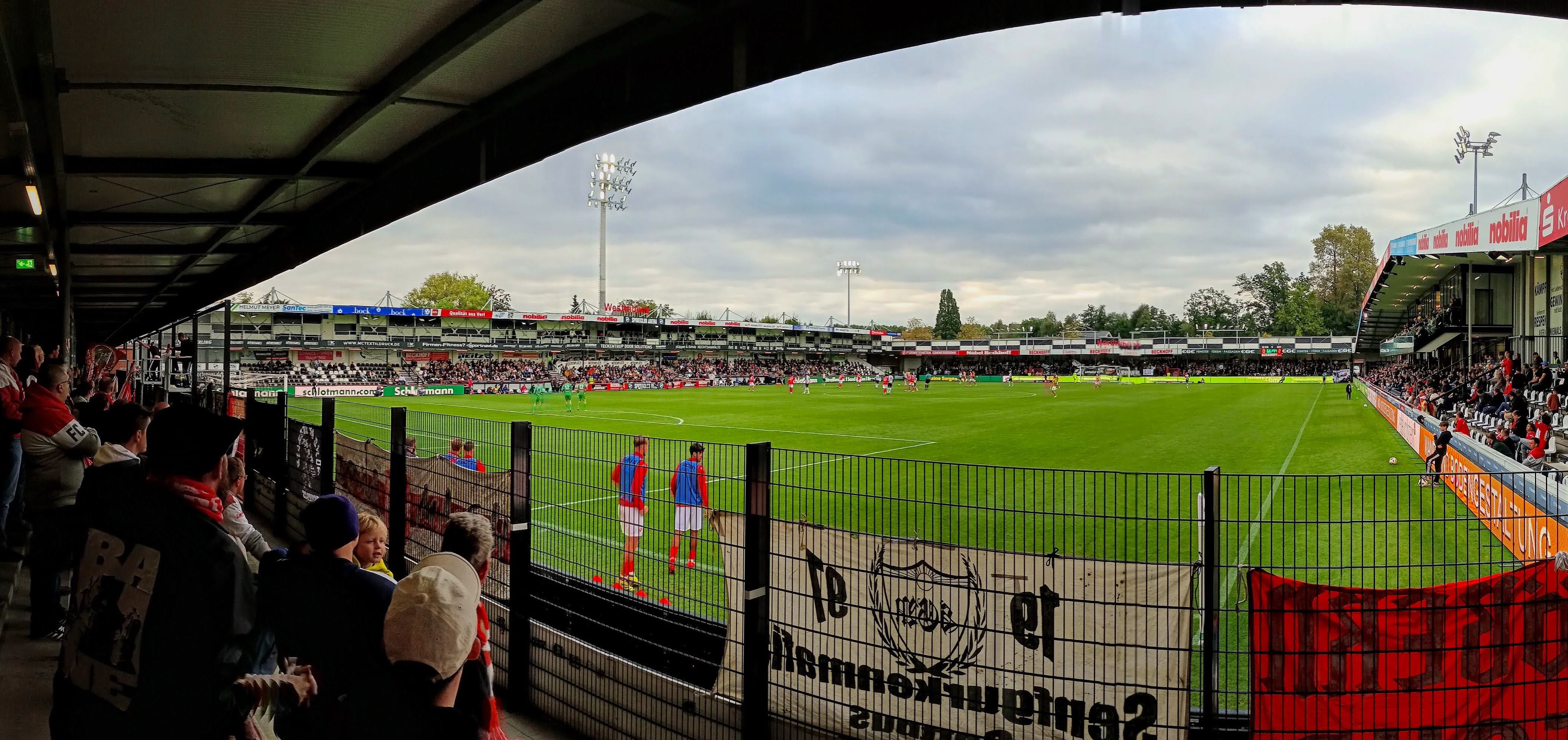 Sportclub Arena: SC Verl – FC Energie Cottbus