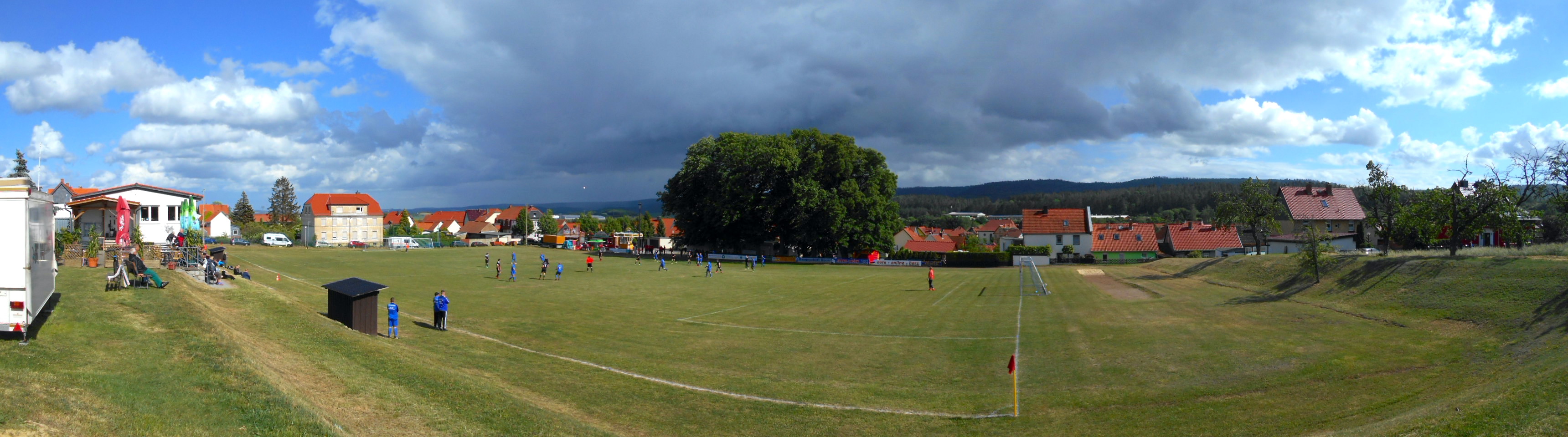 Sportplatz an der Teufelsmauer: SV 56 Timmenrode – Quedlinburger SV II