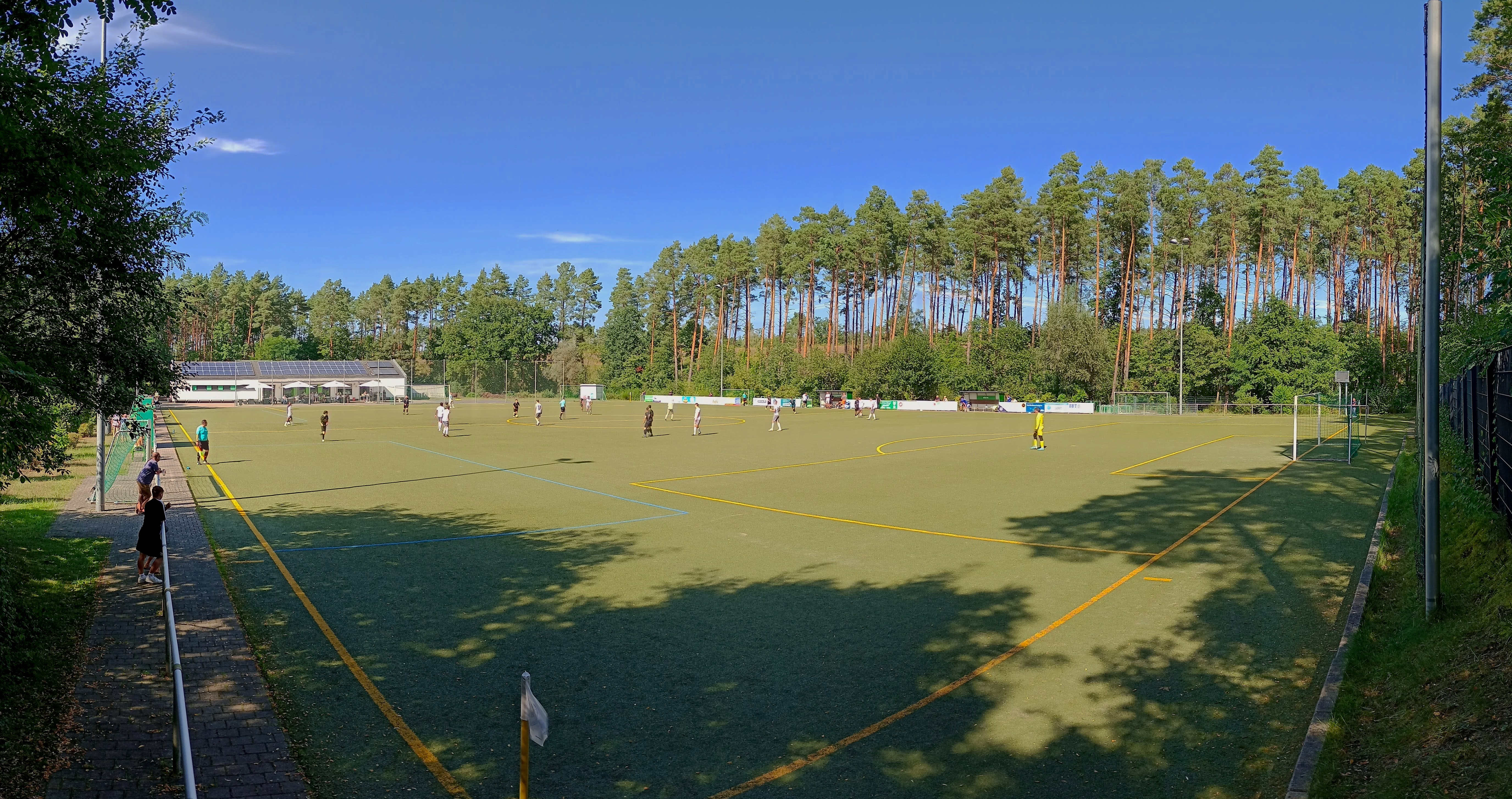 Sportplatz Birkenwerder: Birkenwerder BC 1908 – Oranienburger FC Eintracht 1901 II
