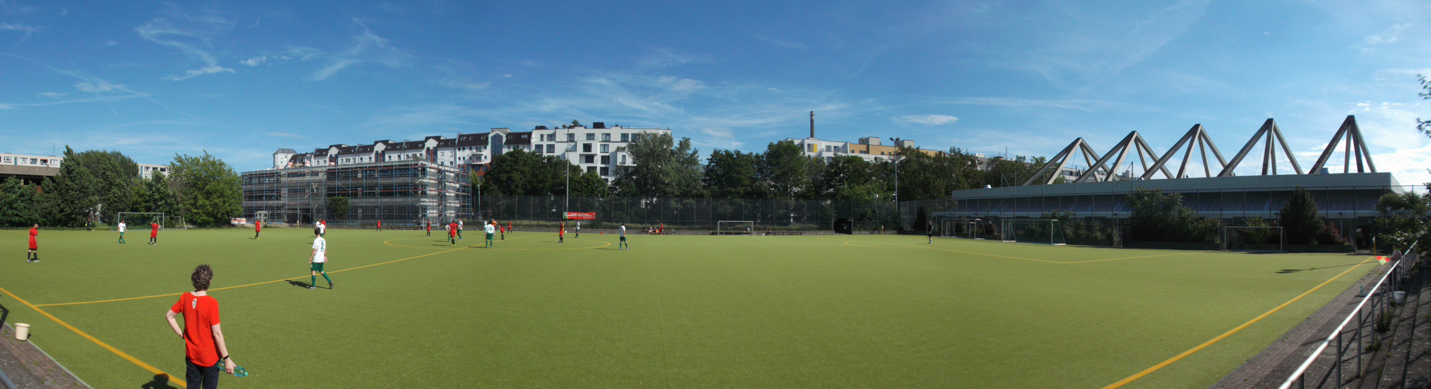 Sportplatz Chausseestraße: SC Minerva Berlin II – SV Süden Berlin