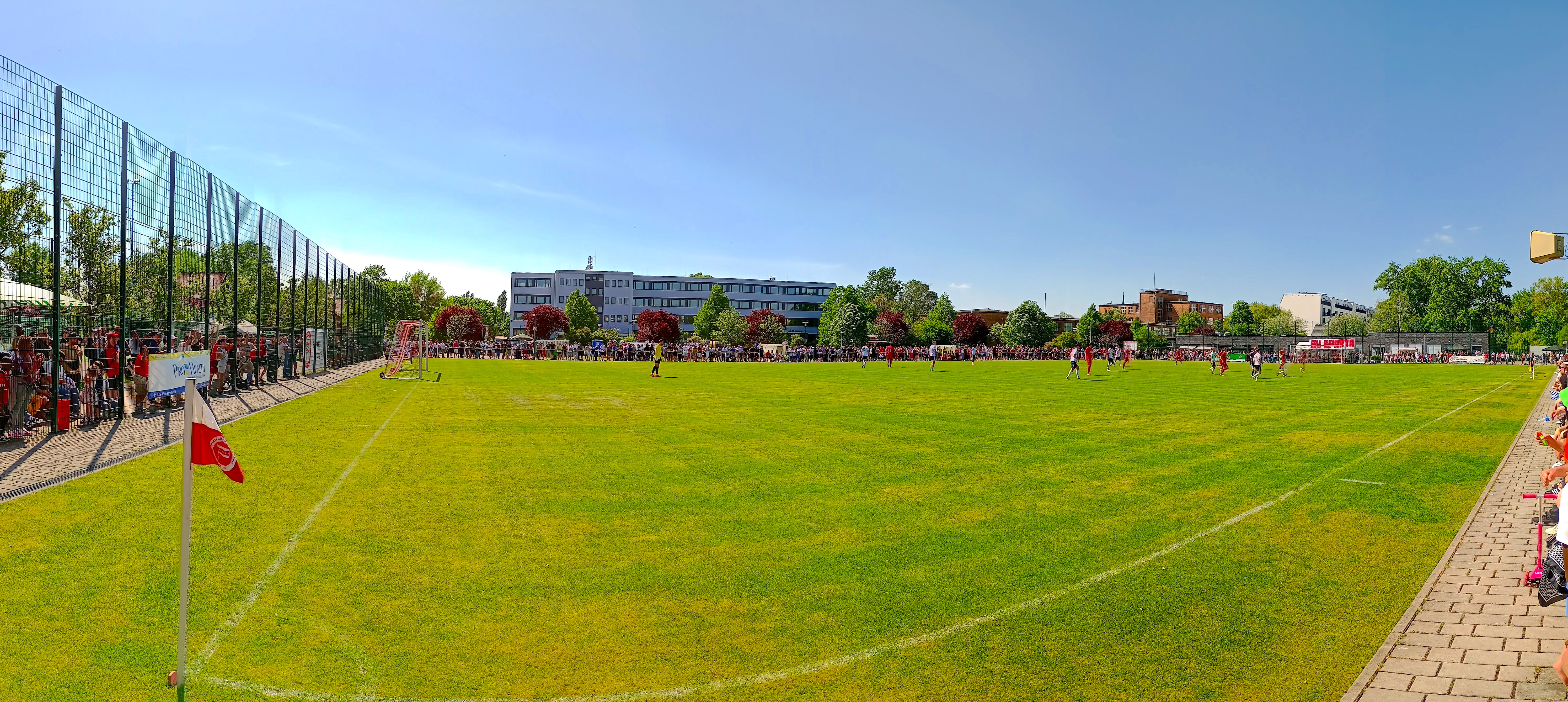 Sportplatz Fischerstraße: SV Sparta Lichtenberg – TuS Makkabi Berlin