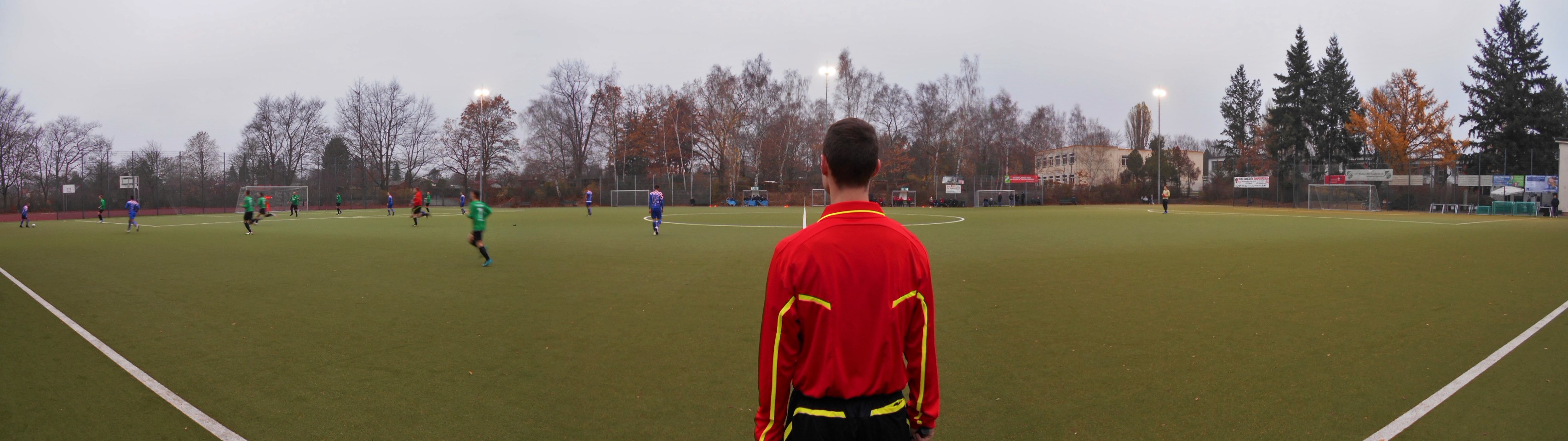 Sportplatz Gallwitzallee: 1. FC Wacker 1921 Lankwitz – SD Croatia Berlin II
