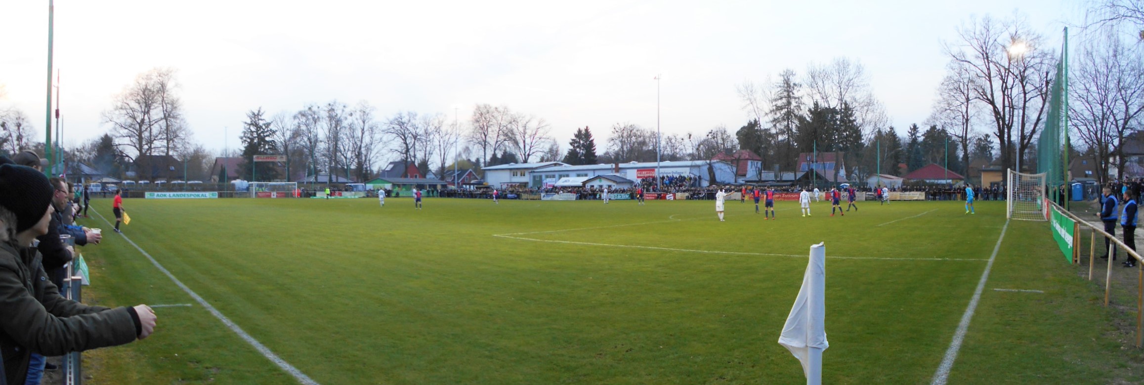 Sportplatz Leistikowstraße: SV Grün-Weiß Brieselang – FC Energie Cottbus