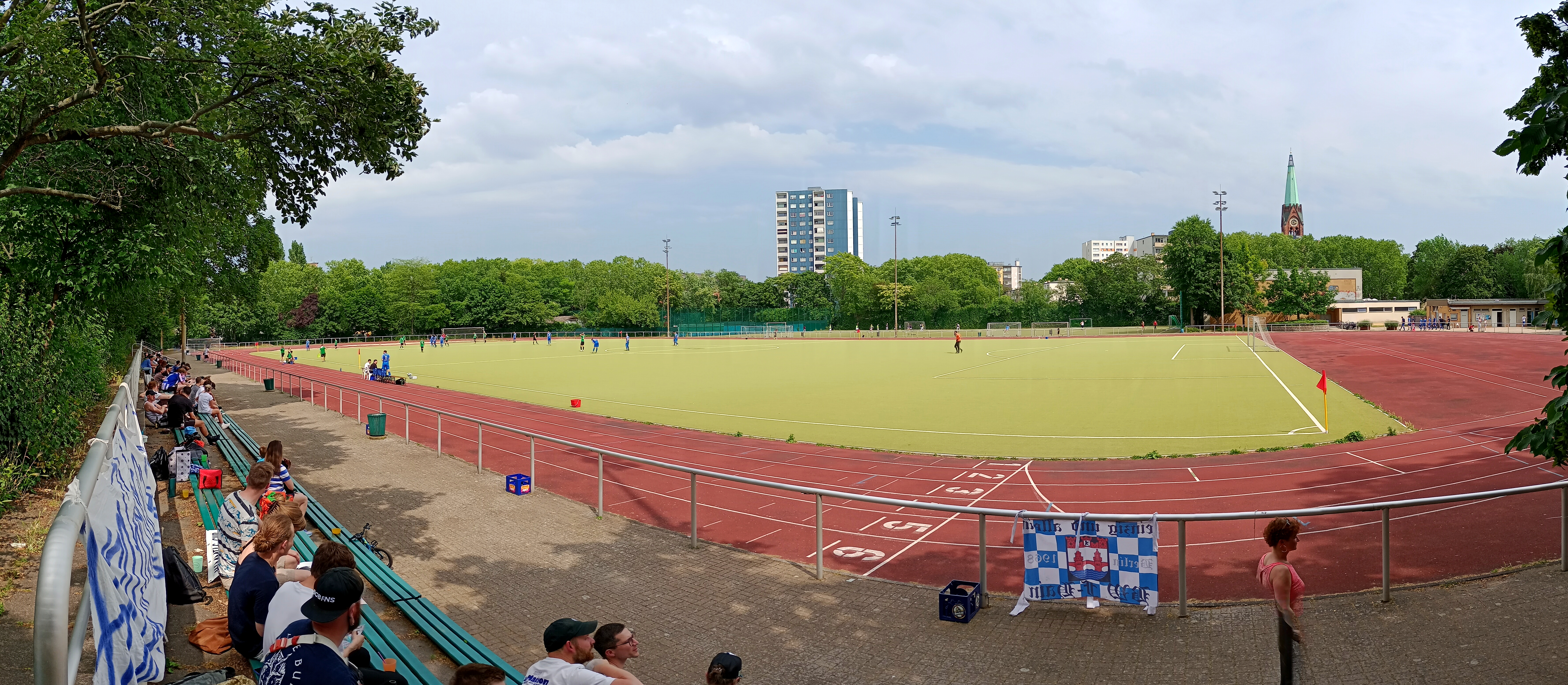 Sportplatz Lobeckstraße: SG Blau-Weiß Friedrichshain – Berliner SV Heinersdorf II