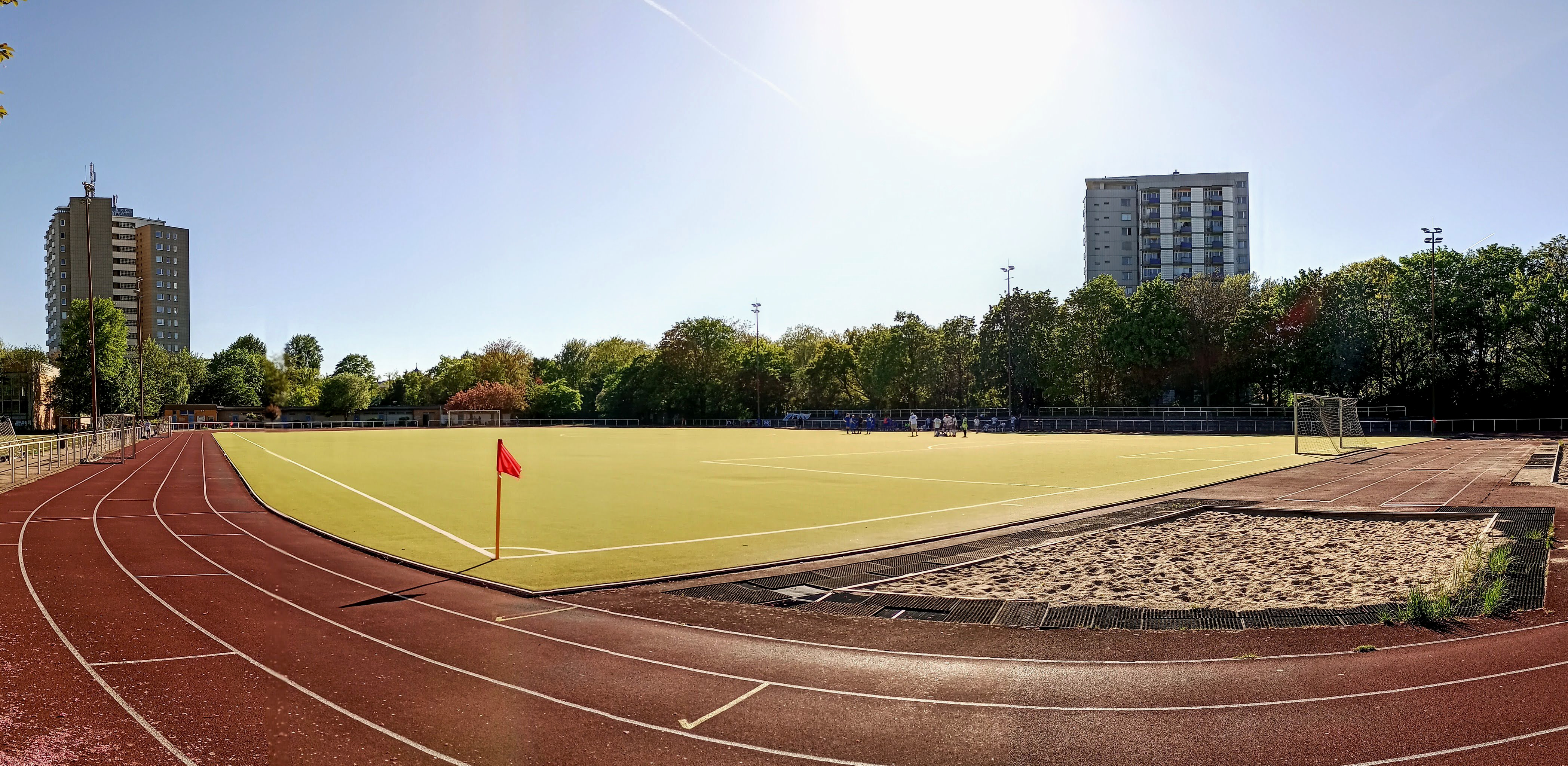 Sportplatz Lobeckstraße: SG Blau-Weiß Friedrichshain II – SK Rapide Berlin II