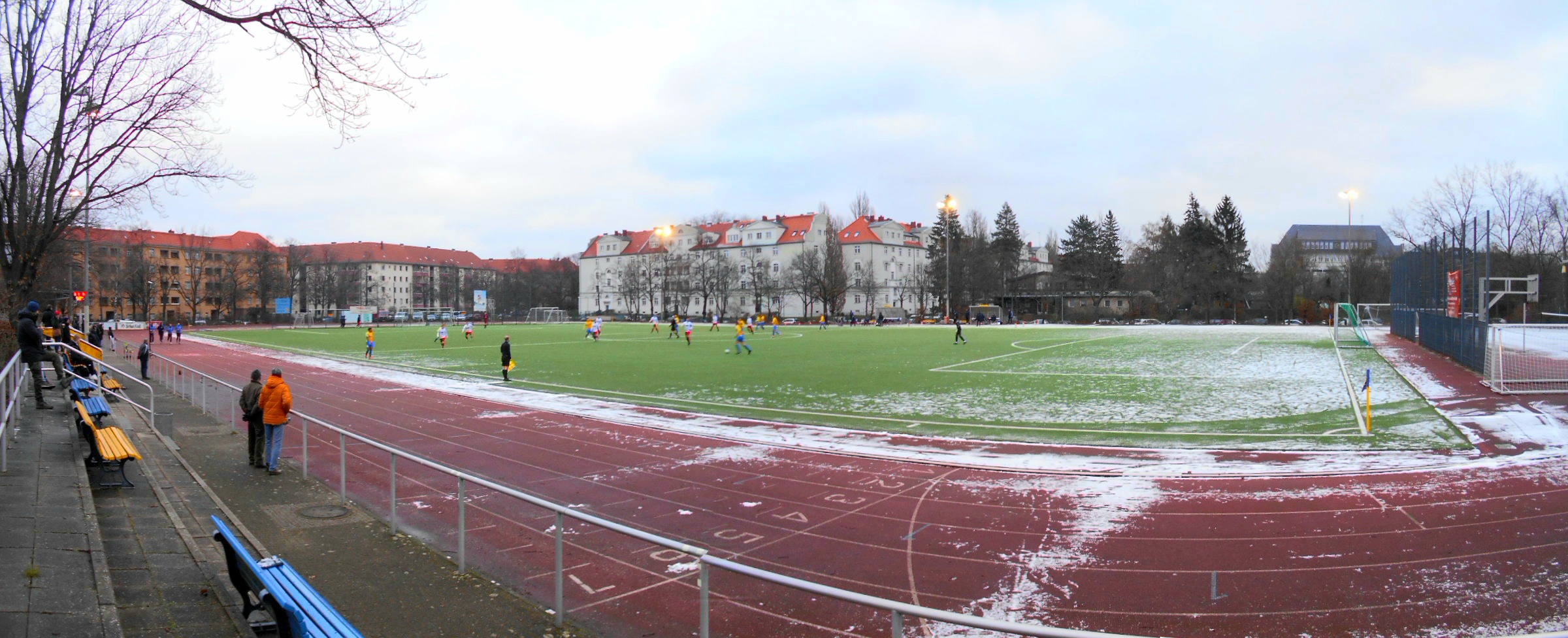 Sportplatz Schildhornstraße: Steglitzer FC Stern – VfL Halle 96