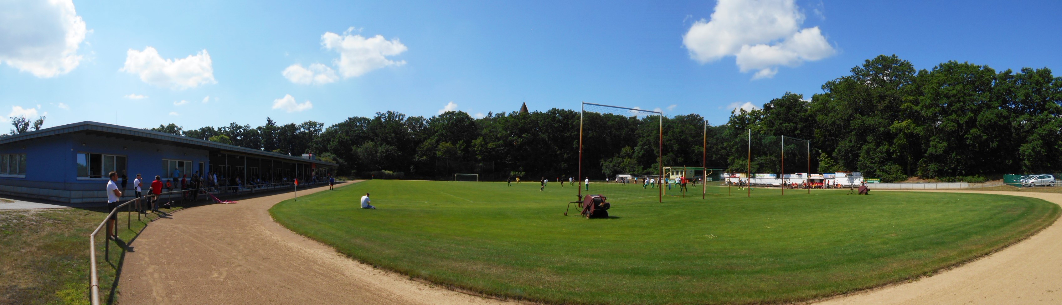 Sportstätte Völkerfreundschaft: SV Grün-Weiß Lübben – FC Energie Cottbus U19