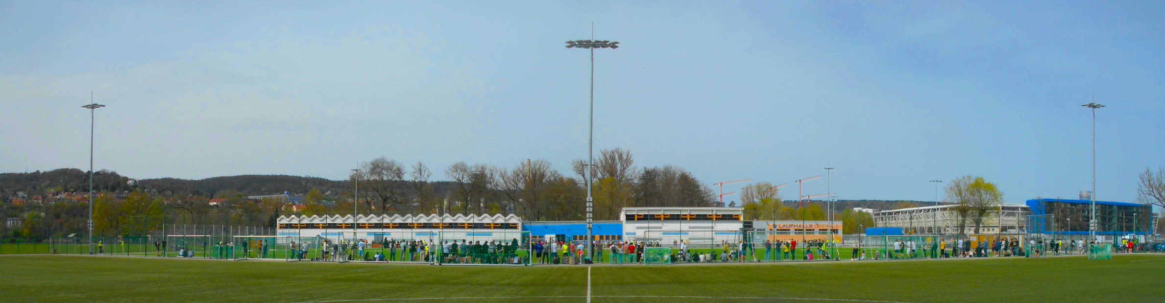 Sportzentrum Oberaue: SV Schott Jena – BSG Wismut Gera