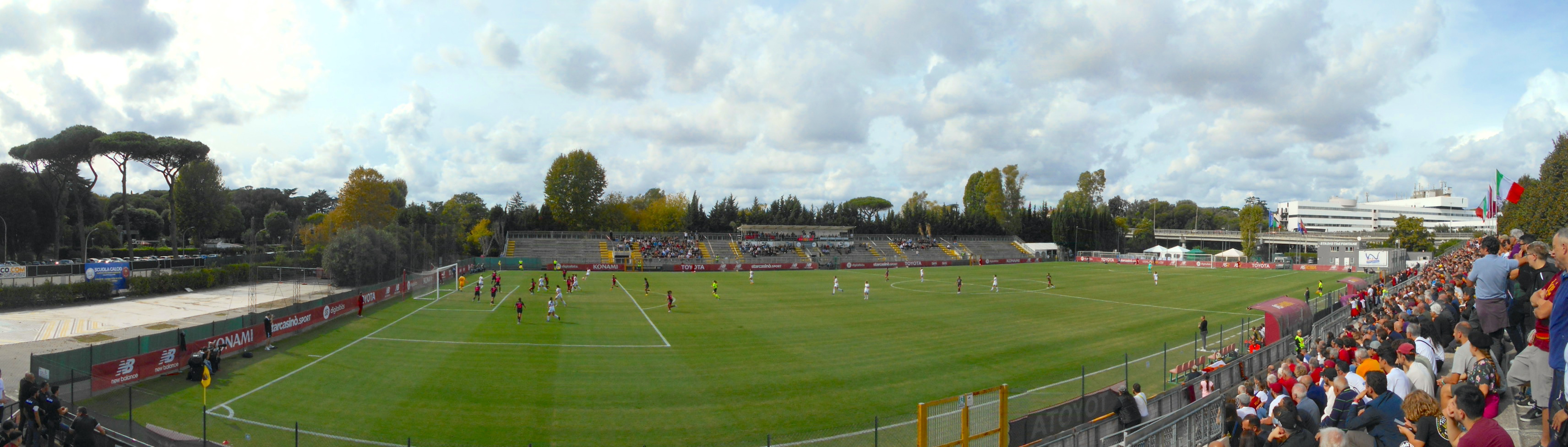Stadio Tre Fontane: AS Roma Feminile – AC Sparta Praha Ženy