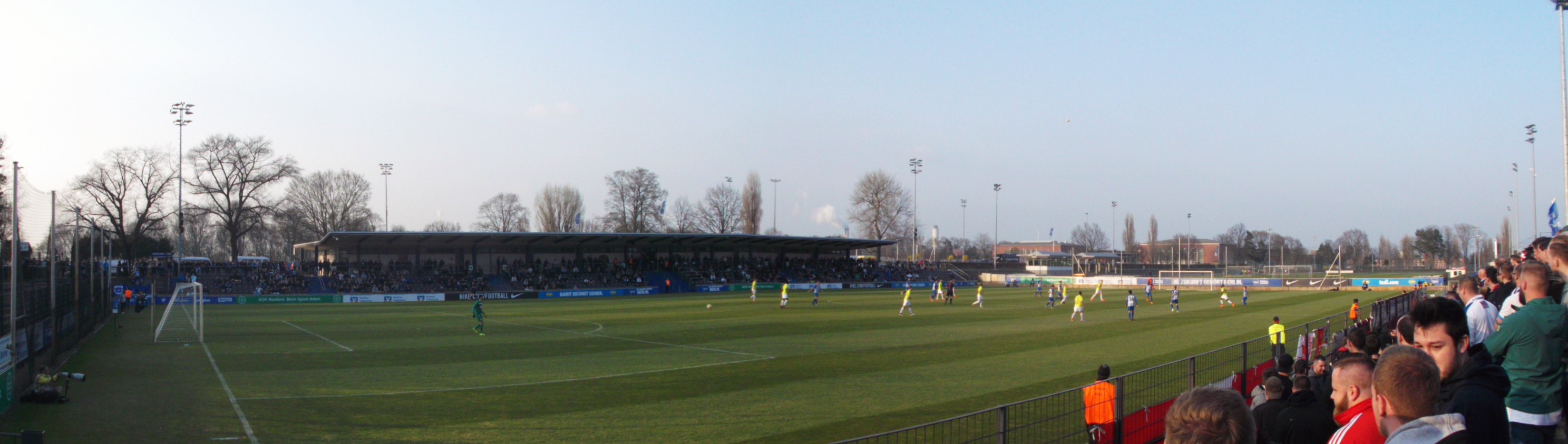 Stadion am Wurfplatz: Hertha Berliner SC II – FC Energie Cottbus