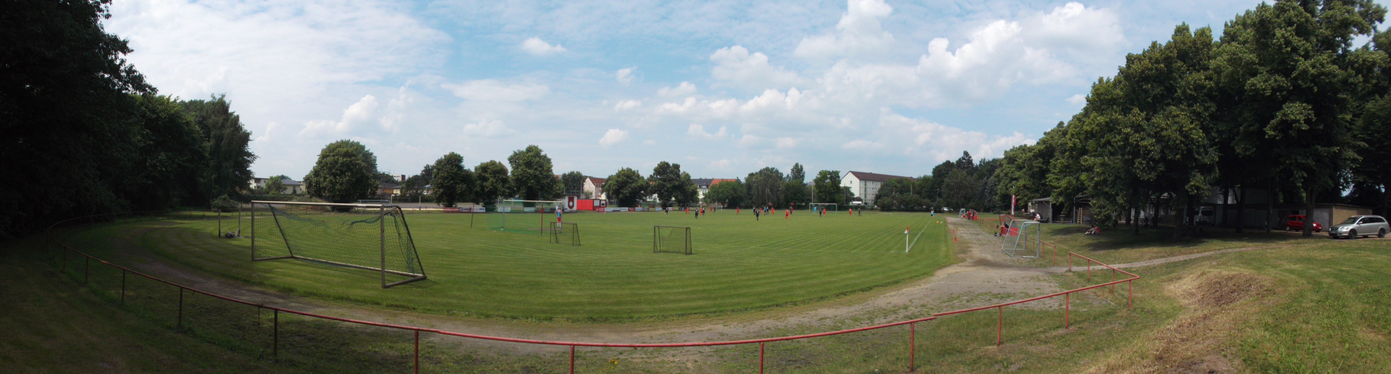 Stadion an der Schlachthofstraße: VfB Cottbus 97 II – SG Graustein