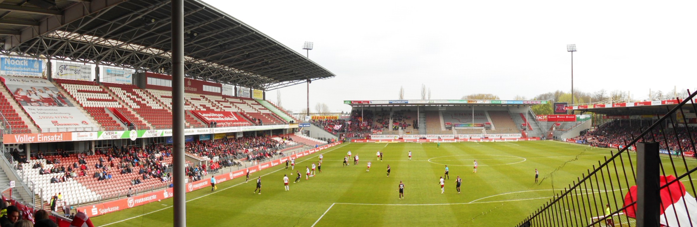 Stadion der Freundschaft: FC Energie Cottbus – 1. FC Kaiserslautern