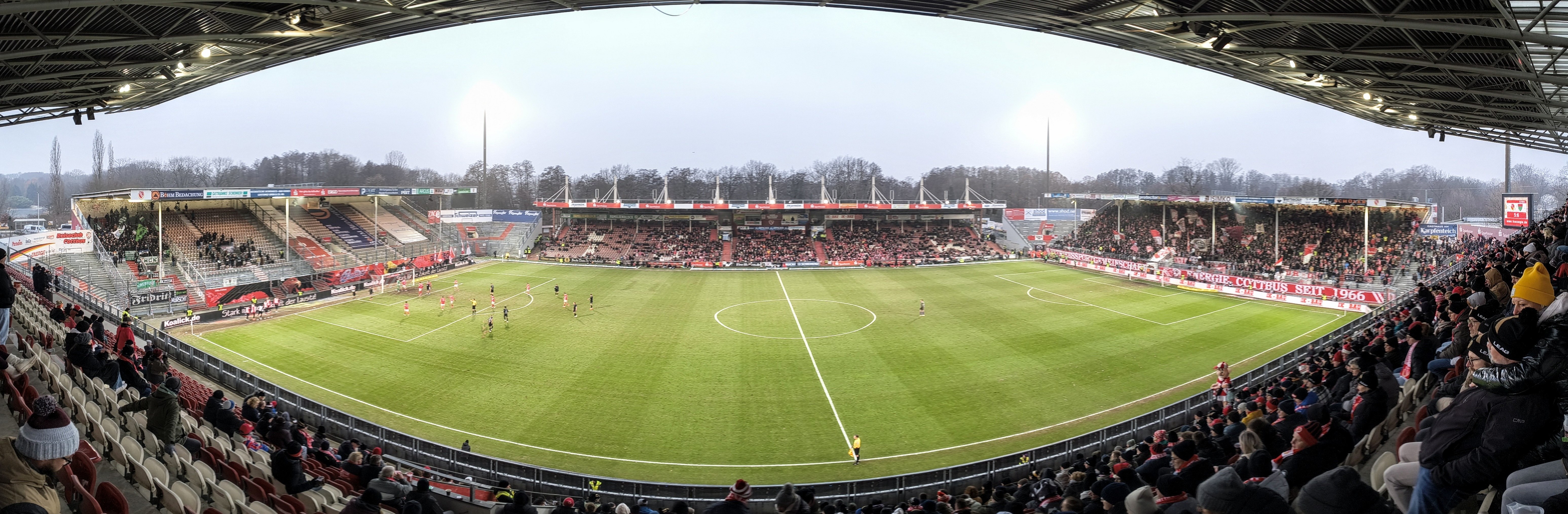 Stadion der Freundschaft: FC Energie Cottbus – 1. FC Schweinfurt 05