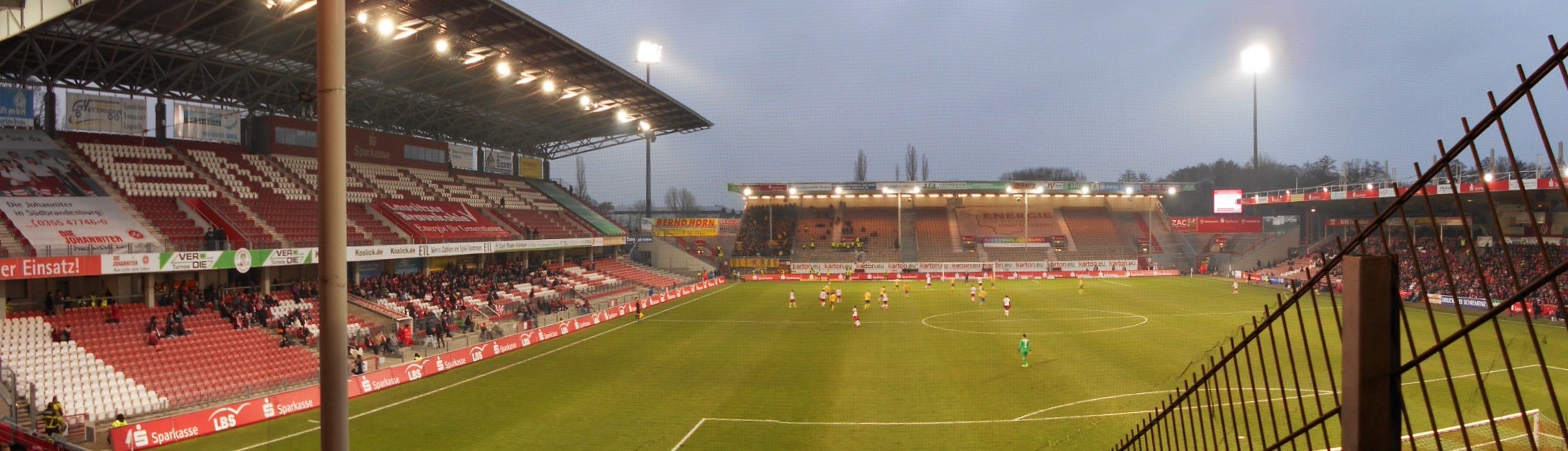 Stadion der Freundschaft: FC Energie Cottbus – Braunschweiger TSV Eintracht