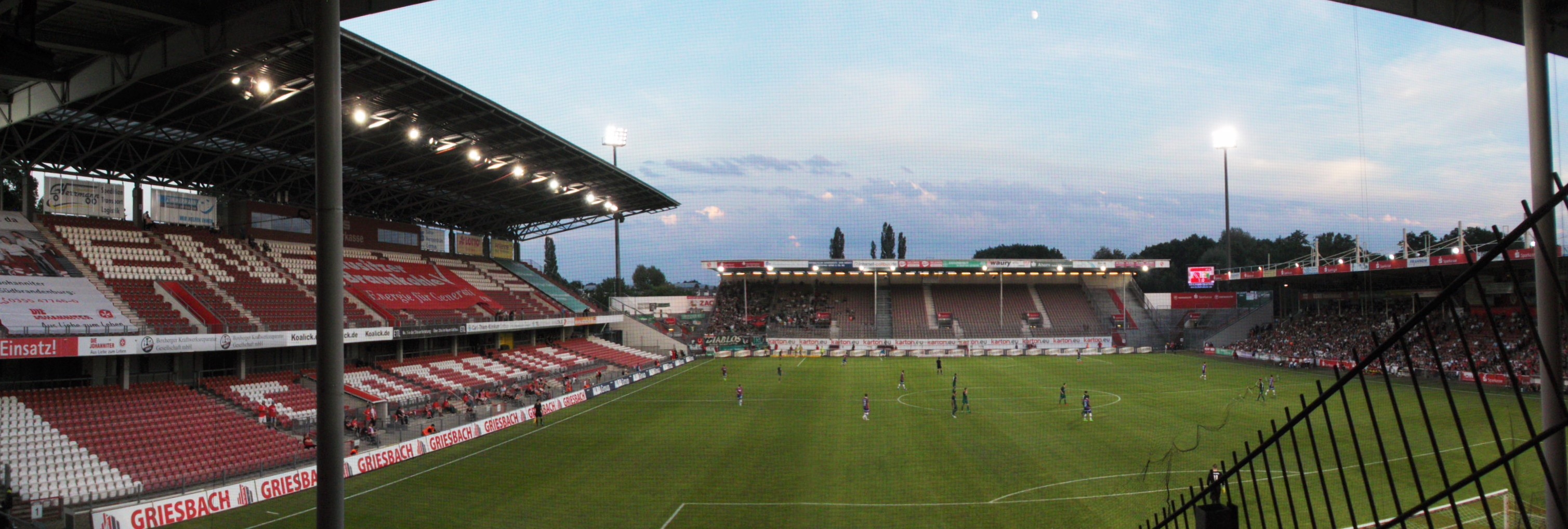 Stadion der Freundschaft: FC Energie Cottbus – BSG Chemie Leipzig