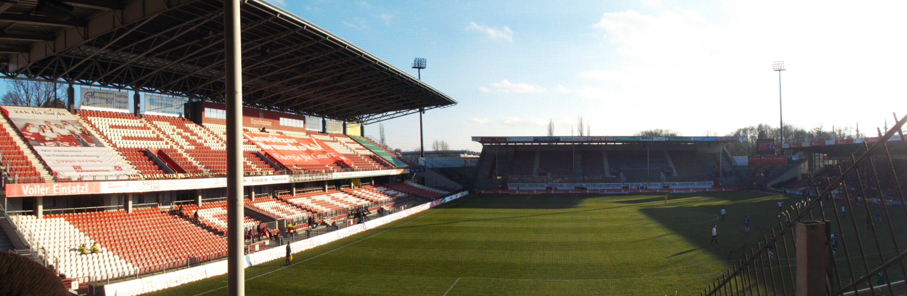 Stadion der Freundschaft: FC Energie Cottbus – FC Oberlausitz Neugersdorf