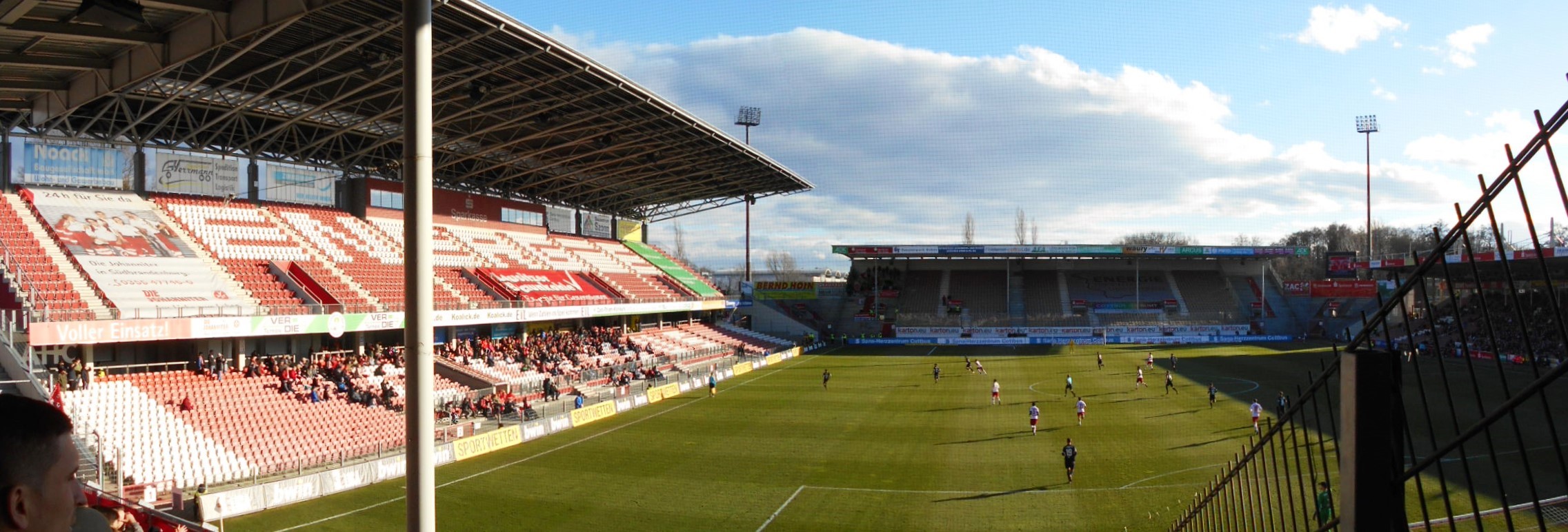 Stadion der Freundschaft: FC Energie Cottbus – FC Würzburger Kickers
