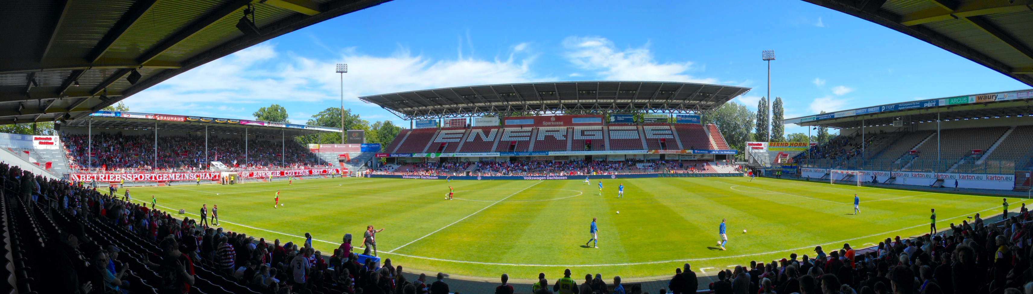 Stadion der Freundschaft: FC Energie Cottbus – FSV 63 Luckenwalde