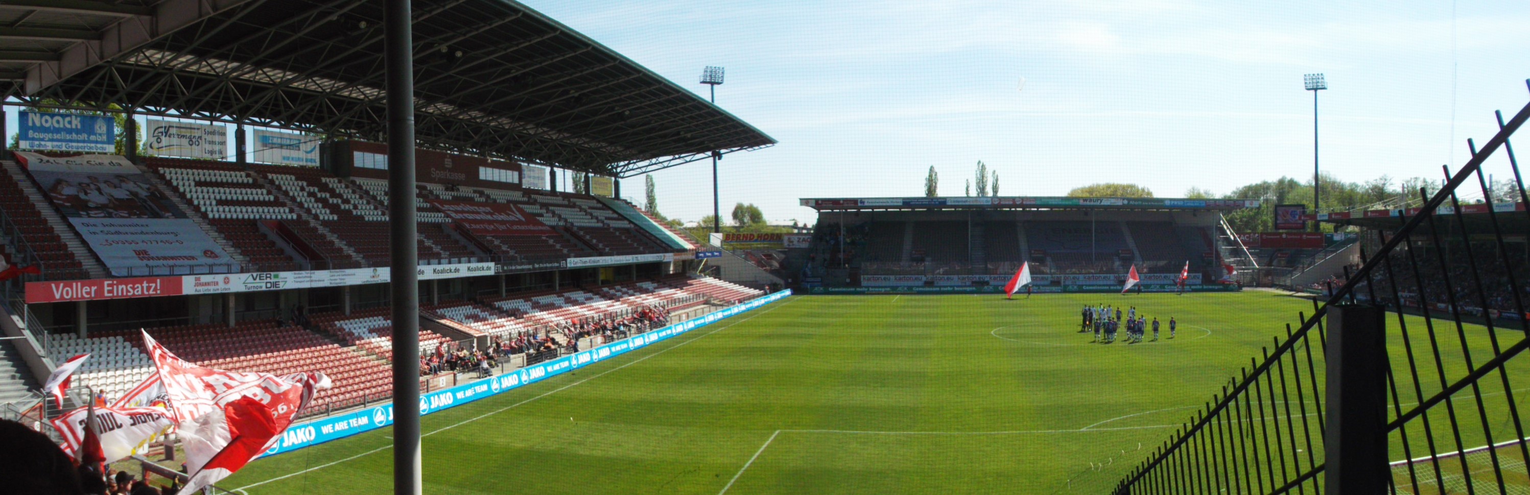 Stadion der Freundschaft: FC Energie Cottbus – FSV Wacker Nordhausen