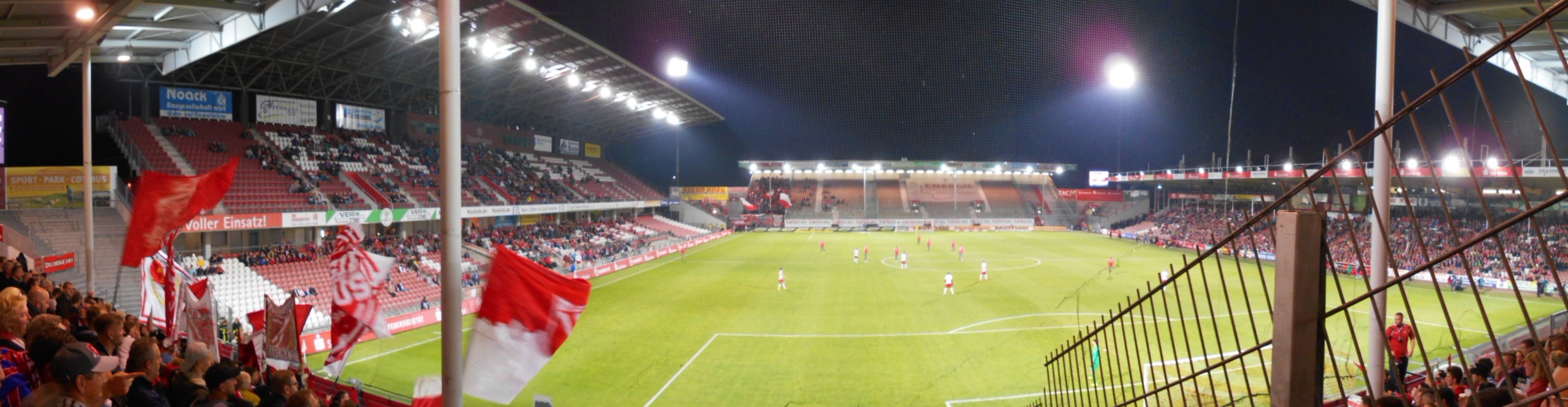 Stadion der Freundschaft: FC Energie Cottbus – Hallescher FC
